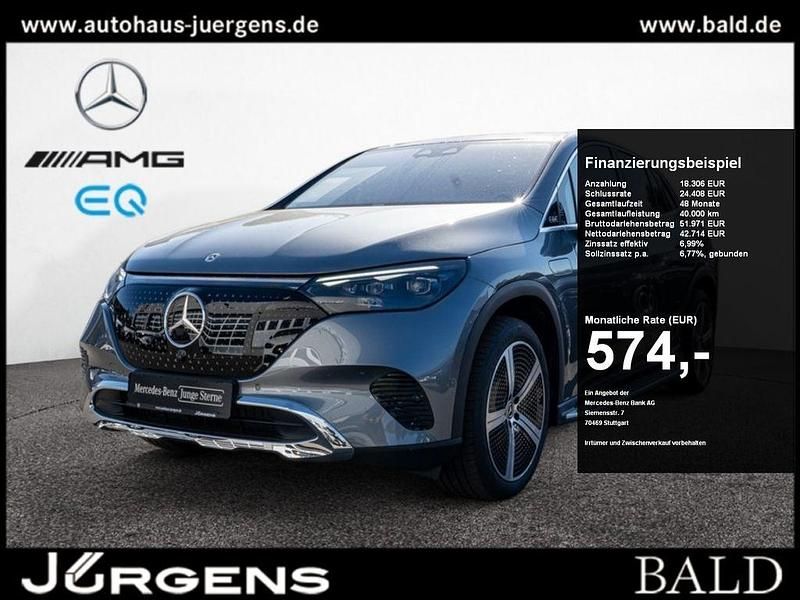 Grau metalliclack selenitgrau Gebraucht 2023 Mercedes EQE350 SUV Electric Art SUV | 60.920 € - Bild 1/4
