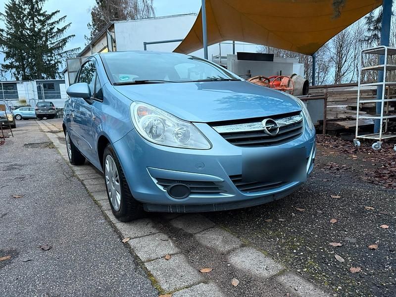 Gebraucht Opel Corsa 80 PS (58 kW) 2007 Blau Kleinwagen