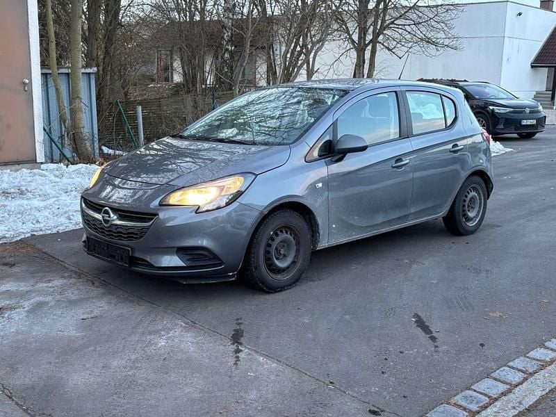 Grau Gebraucht 2015 Opel Corsa Edition Kleinwagen | 4.299 € (Guter Preis) - Bild 1/4