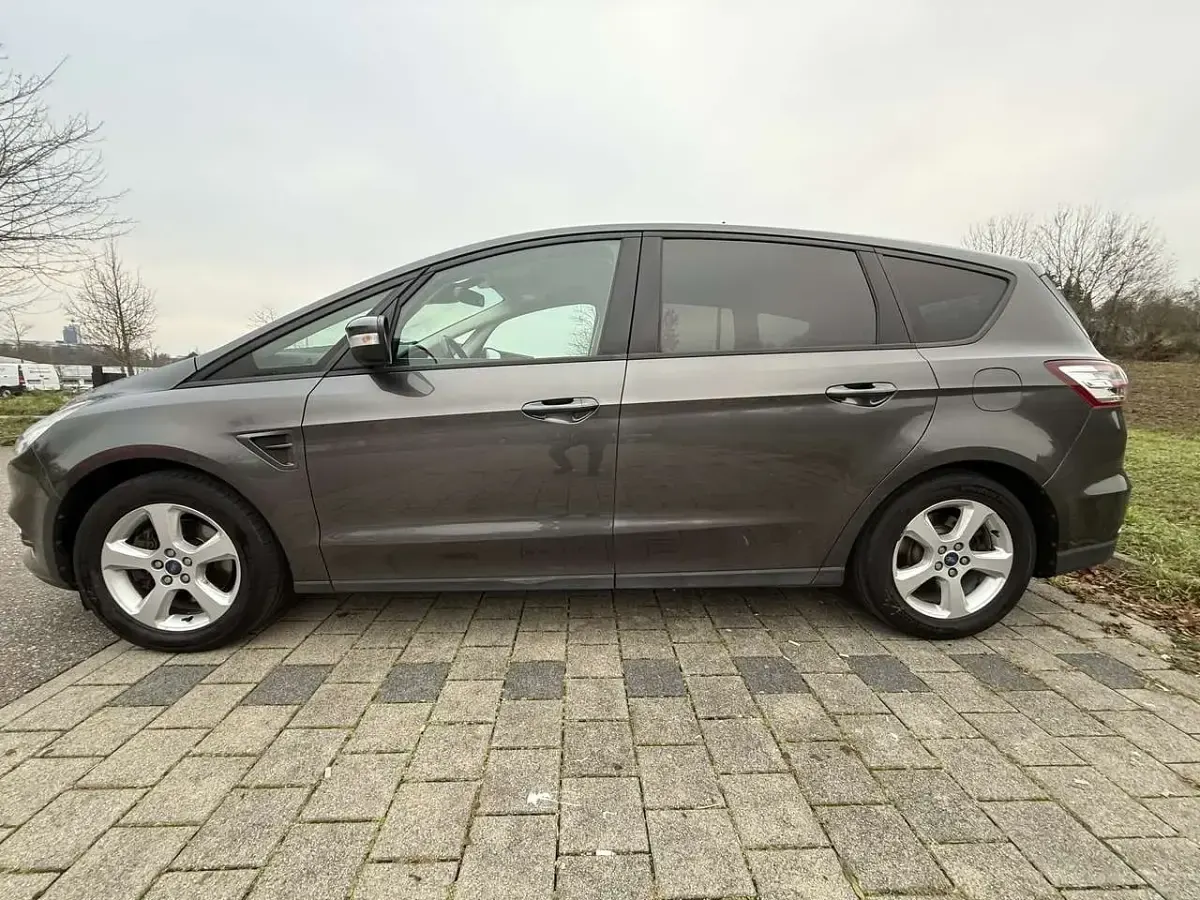 Gebraucht Ford S-MAX Business Edition 150 PS (110 kW) 2016 Magneticgrau (metallic) Van / Kleinbus