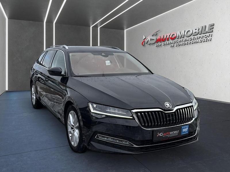 Gebraucht Skoda Superb Style 150 PS (110 kW) 2020 Schwarz Kombi