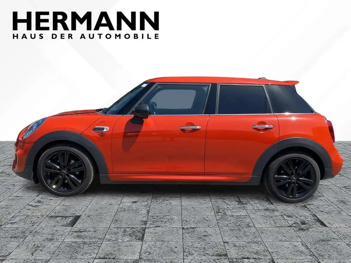 Gebraucht Mini ONE 102 PS (75 kW) 2019 Solaris orange metallic (orang Kleinwagen