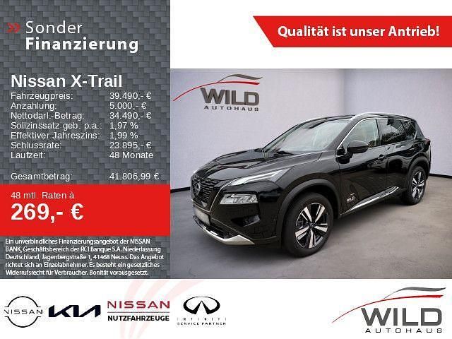M) (schwarz Gebraucht 2023 Nissan X-Trail Tekna+ SUV | 39.490 € (Teuer) - Bild 1/4