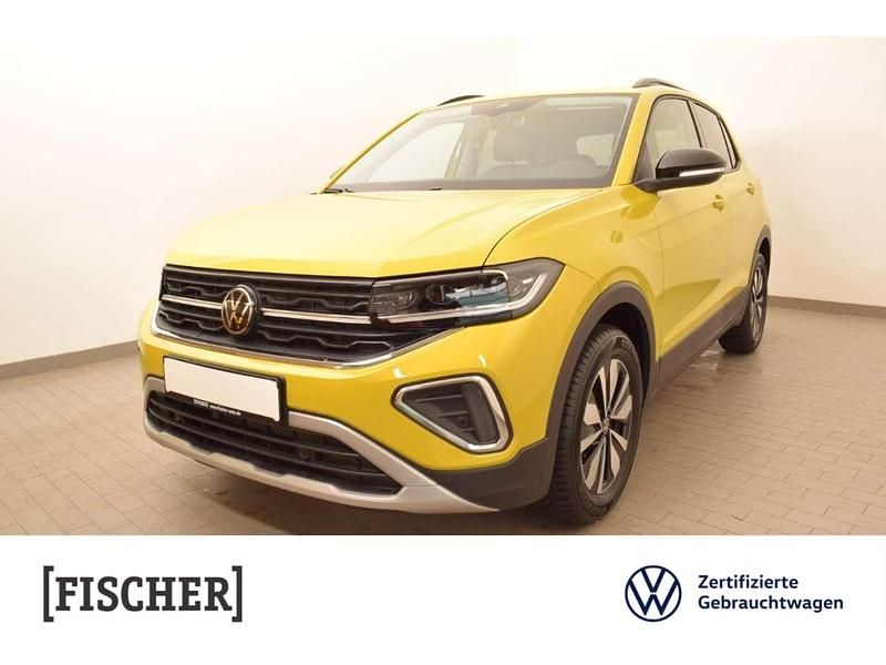 Gelb Gebraucht 2024 VW T-Cross Life SUV | 27.876 € (Teuer) - Bild 1/4