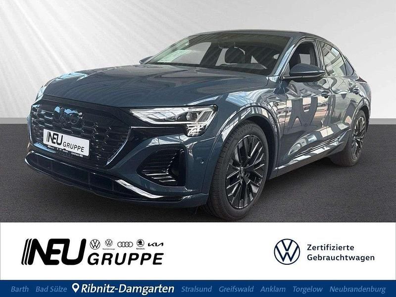 Gebraucht Audi Q8 e-tron S-Line 300 kW (408 PS) 2024 Blau SUV