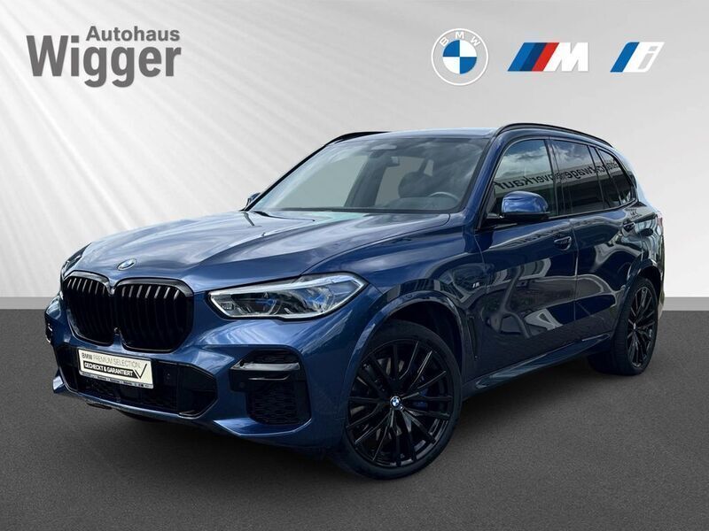 Phytonicblau metallic Gebraucht 2022 BMW X5 M Sport SUV | 68.900 € (Fairer Preis) - Bild 1/4