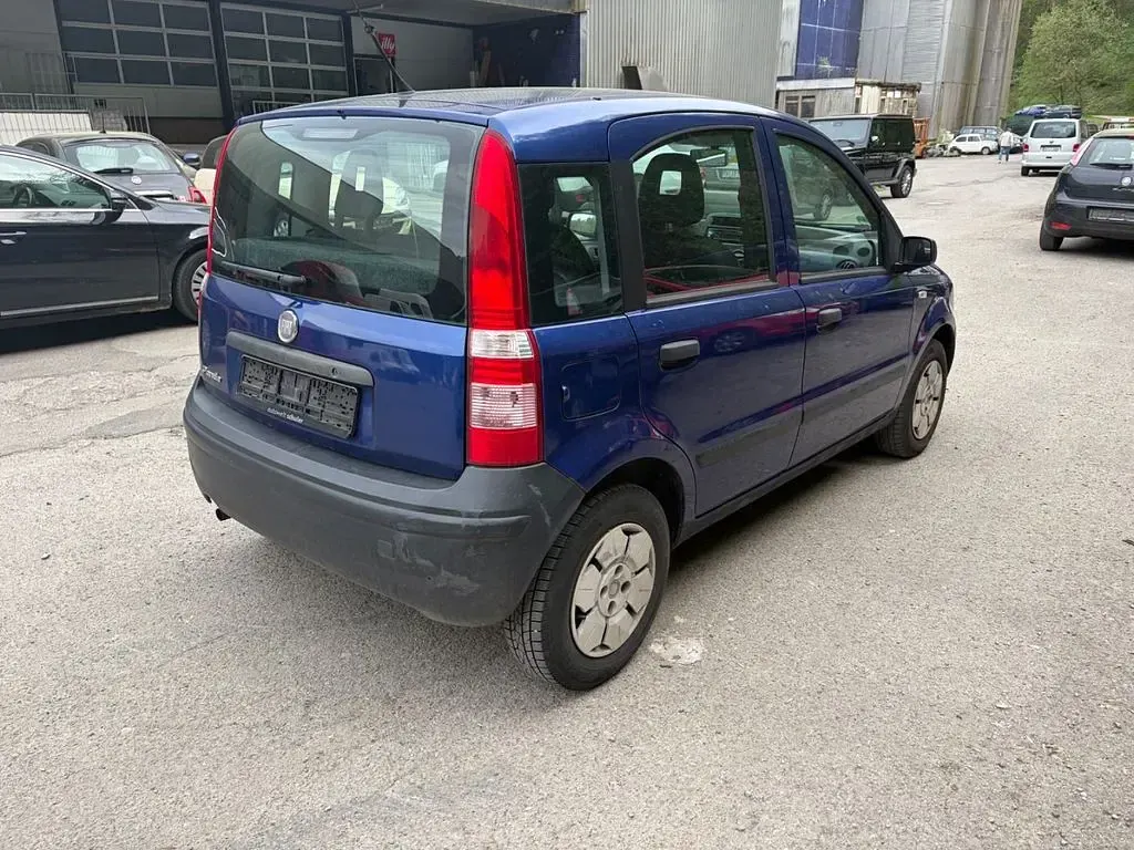 Gebraucht Fiat Panda Active 54 PS (39 kW) 2009 Blau Kleinwagen