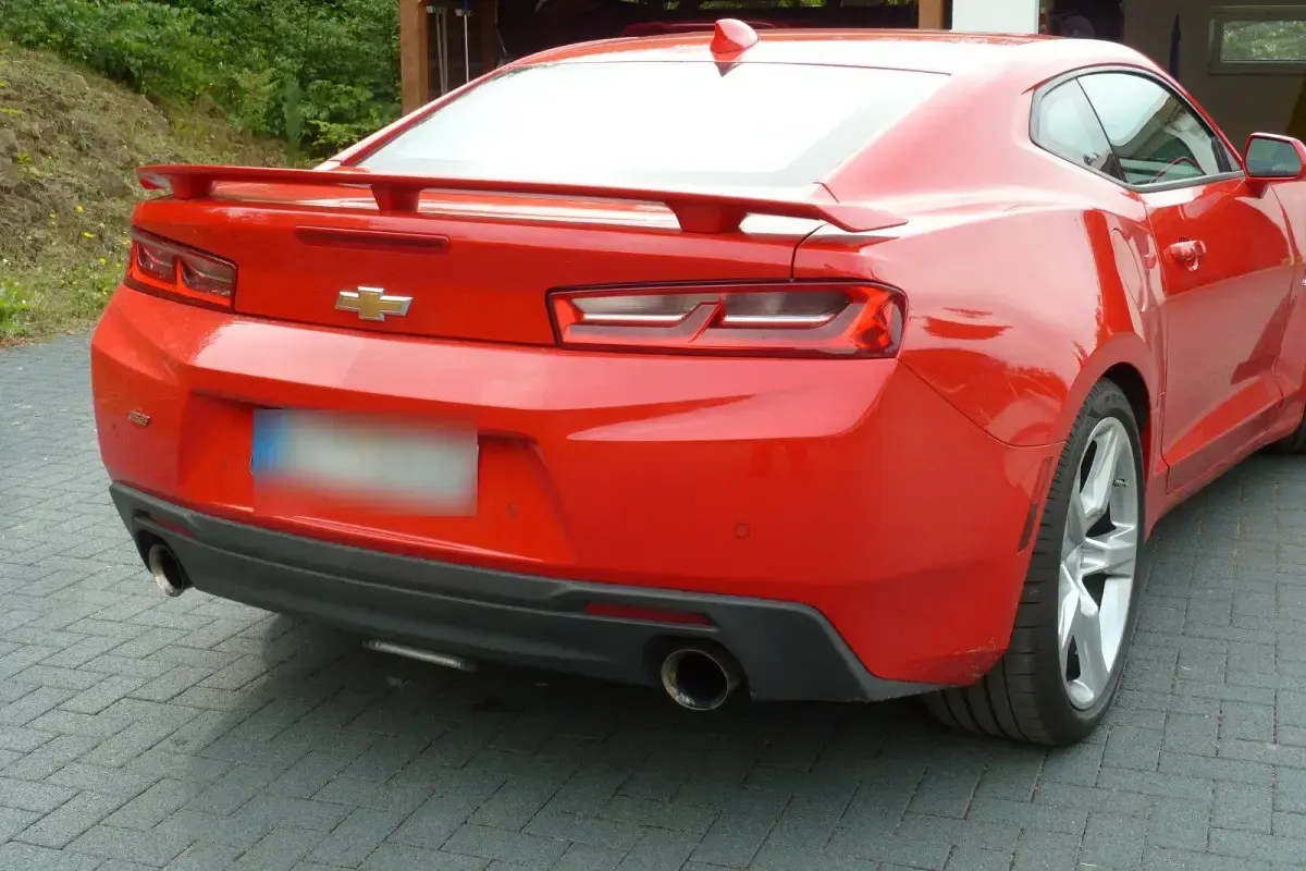 Gebraucht Chevrolet Camaro SS 461 PS (339 kW) 2017 Rot Coupé
