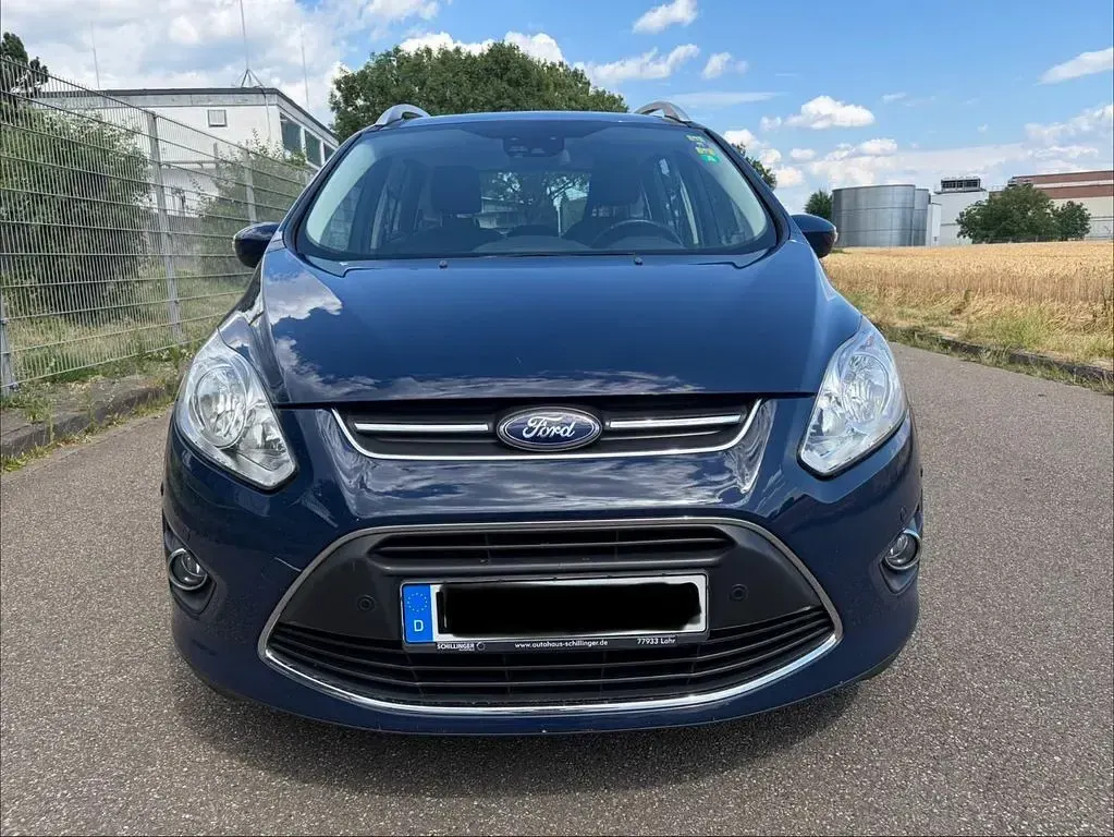 Gebraucht Ford Grand C-Max SYNC Edition 150 PS (110 kW) 2015 Blau Van / Kleinbus