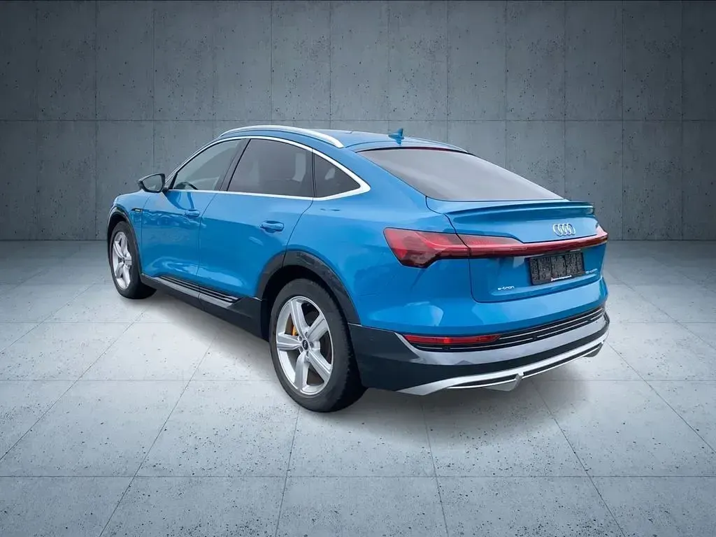 Gebraucht Audi e-tron Sportback S-Line 300 kW (408 PS) 2021 Antiguablau metallic SUV