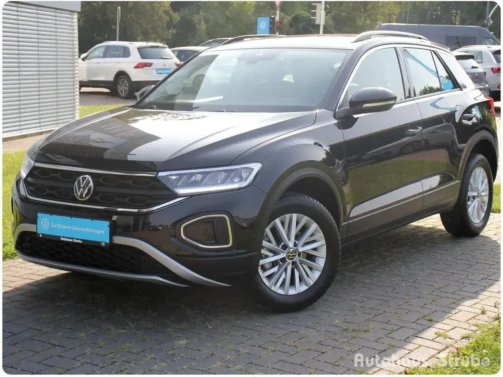 Gebraucht VW T-Roc Life 116 PS (85 kW) 2024 Schwarz SUV