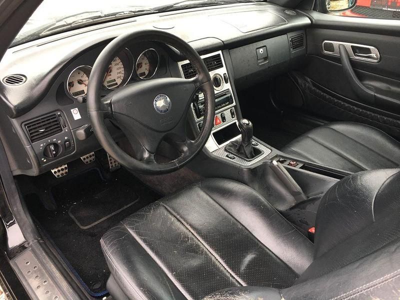 Gebraucht Mercedes SLK200 163 PS (119 kW) 2001 Schwarz Cabrio