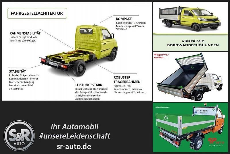 Neu Piaggio Porter 150 kW (204 PS) 2025 Grün Kombi