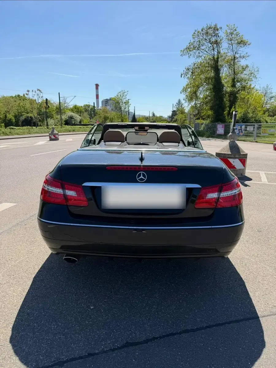 Brugt Mercedes E220 170 HK (125 kW) 2011 Sort Cabriolet