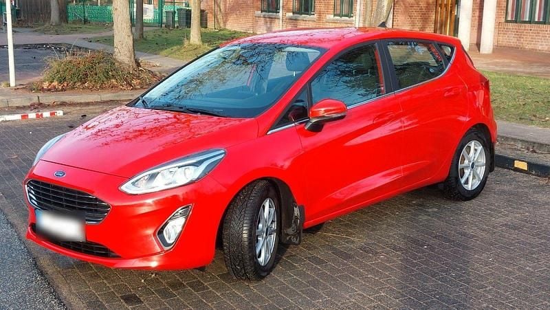 Gebraucht Ford Fiesta Titanium 86 PS (63 kW) 2021 Rot Kleinwagen