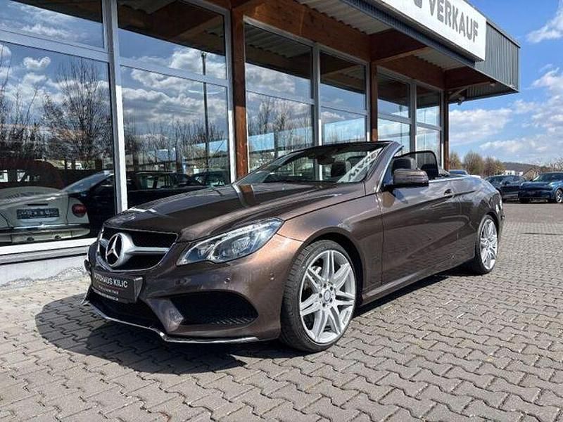 Gebraucht Mercedes E250 AMG 211 PS (155 kW) 2014 Braun Cabrio