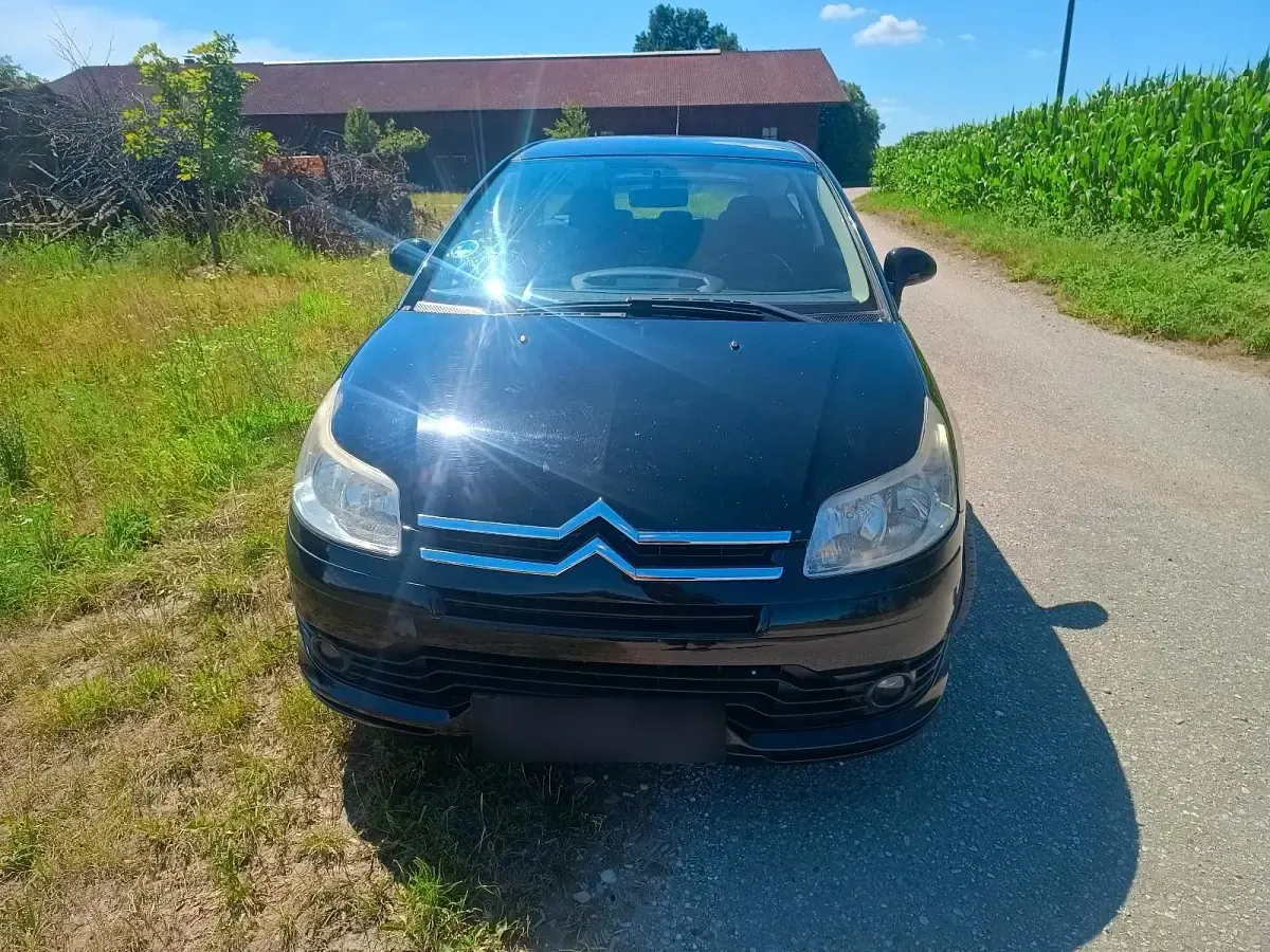 Gebraucht Citroën C4 109 PS (80 kW) 2009 Schwarz Coupé