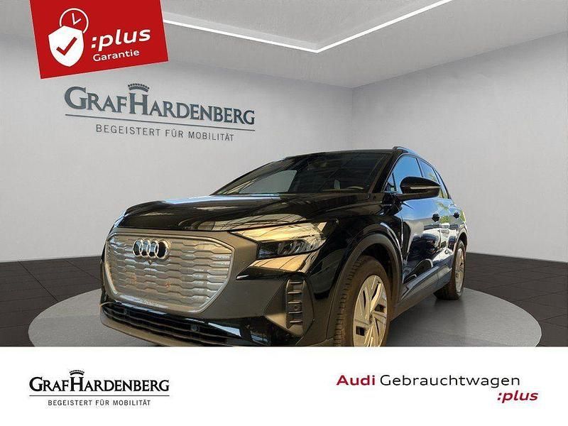 Mythosschwarz metallic Gebraucht 2022 Audi Q4 e-tron Comfort SUV | 27.790 € (Guter Preis) - Bild 1/4