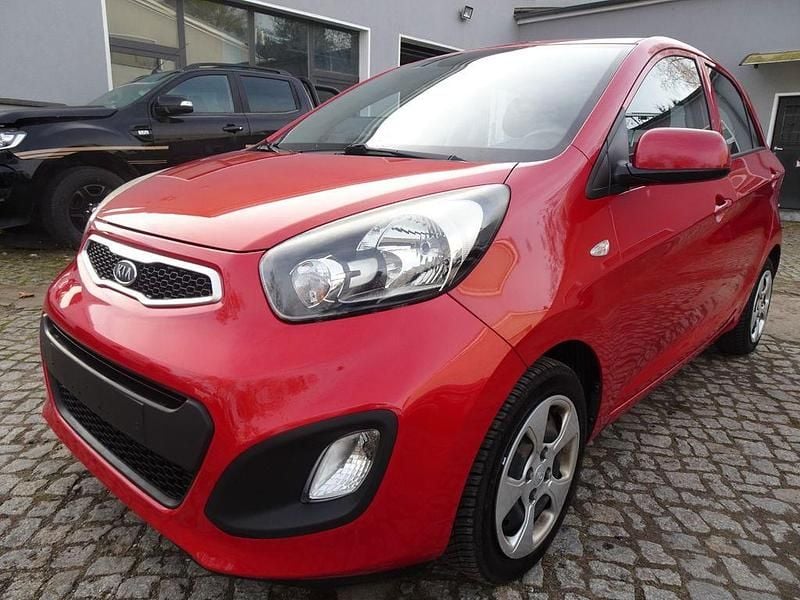 Rot Gebraucht 2012 Kia Picanto Kleinwagen | 3.950 € (Fairer Preis) - Bild 1/4