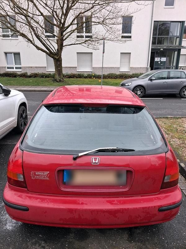 Gebraucht Honda Civic 114 PS (83 kW) 1996 Rot Kleinwagen