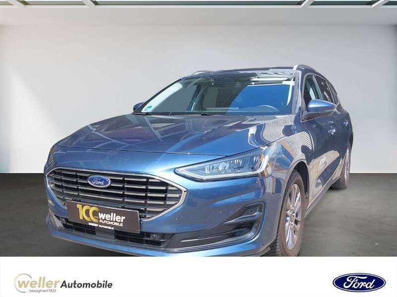 Blau Gebraucht 2023 Ford Focus Titanium X Kombi | 22.610 € (Guter Preis) - Bild 1/4