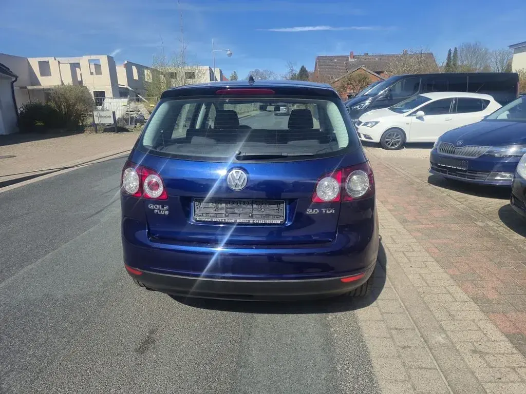 Gebraucht VW Golf Plus Cross Edition 140 PS (102 kW) 2008 Blau Van / Kleinbus
