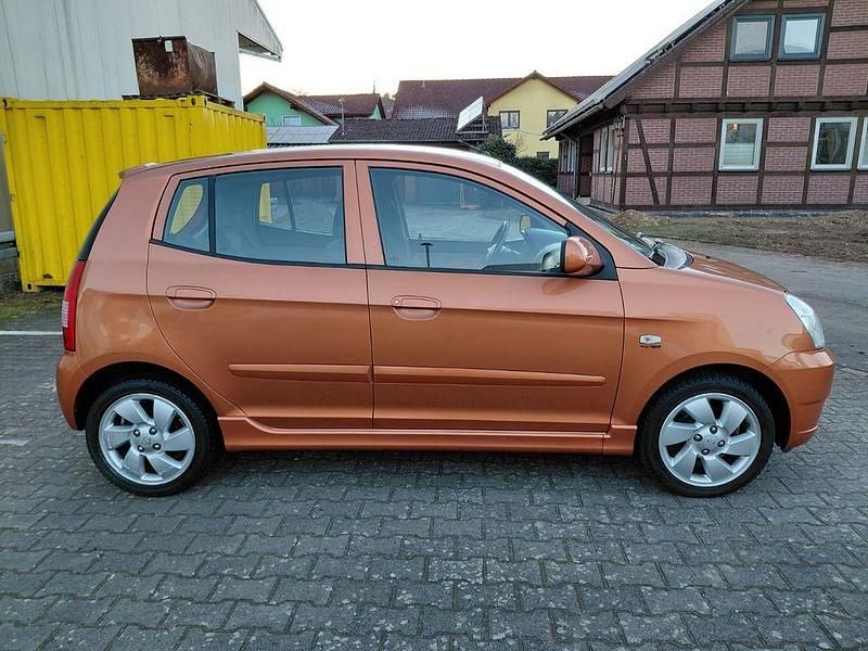 Gebraucht Kia Picanto EX 65 PS (47 kW) 2005 Orange Kleinwagen