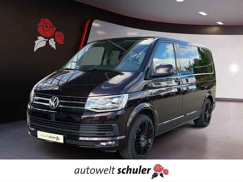 Black berry metallic Gebraucht 2016 VW T6 Comfortline Van | 34.849 € (Fairer Preis) - Bild 1/4