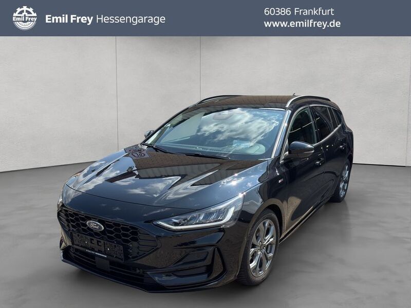 Schwarz Gebraucht 2023 Ford Focus ST-Line X Kombi | 25.250 € (Teuer) - Bild 1/4