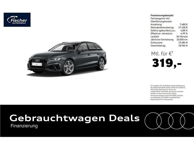 Daytonagrauperleffekt Gebraucht 2021 Audi A4 S-Line Kombi | 34.980 € (Fairer Preis) - Bild 1/4