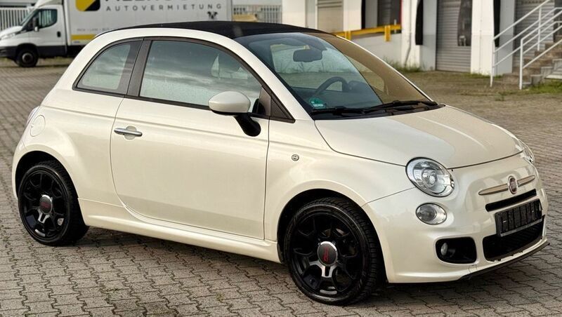 Weiß Gebraucht 2014 Fiat 500 S Cabrio | 8.999 € (Guter Preis) - Bild 1/4