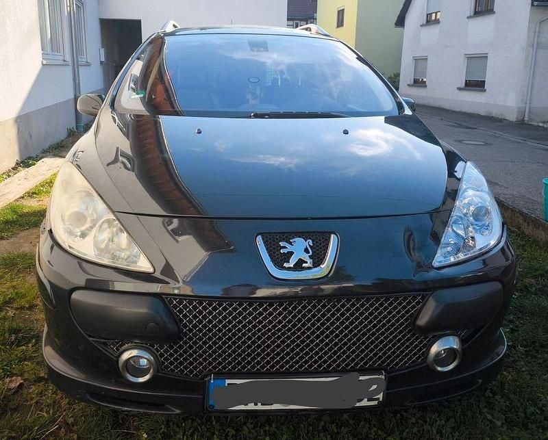 Schwarz Gebraucht 2006 Peugeot 307 Kombi | 750 € (Superpreis) - Bild 1/4