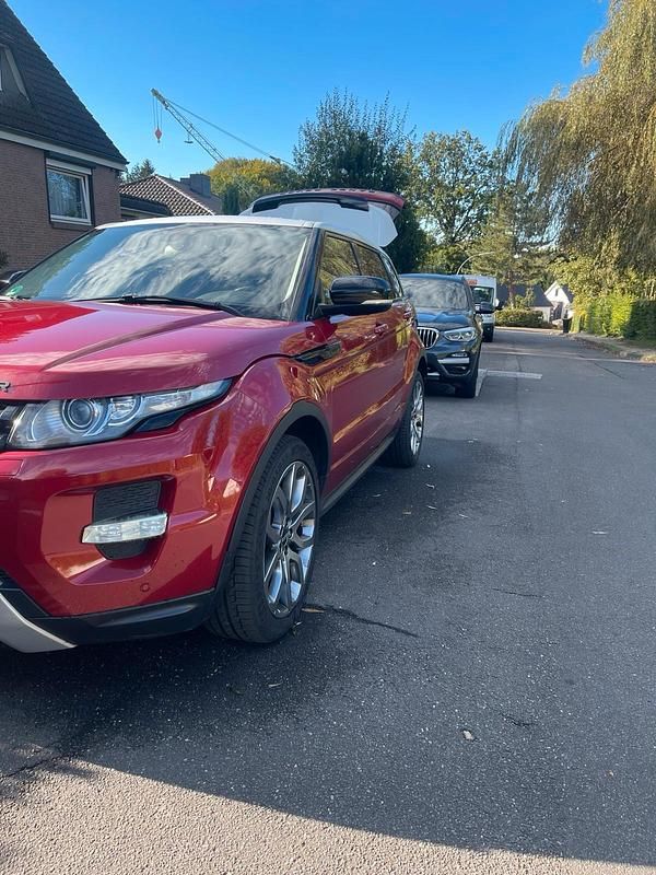Gebraucht Land Rover Range Rover evoque Dynamic 190 PS (139 kW) 2012 Rot SUV