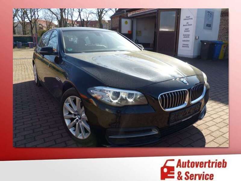 Schwarz Gebraucht 2014 BMW 520 Sport Line Kombi | 14.880 € (Fairer Preis) - Bild 1/4