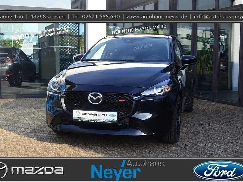 Jet black Gebraucht 2023 Mazda 2 Homura-Line Kleinwagen | 18.990 € (Fairer Preis) - Bild 1/4
