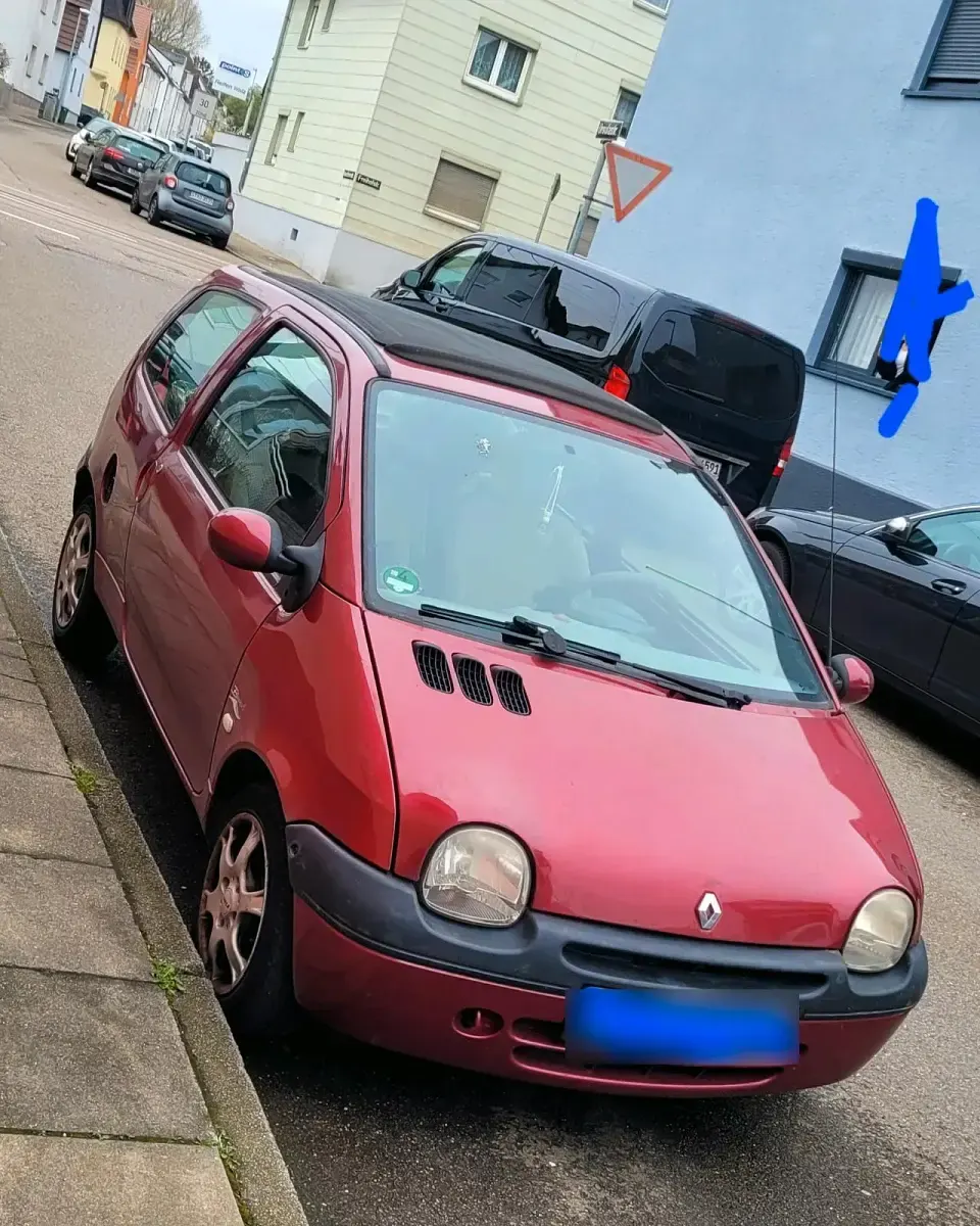 Usata Renault Twingo 58 CV (42 kW) 2003 Rosso Utilitaria