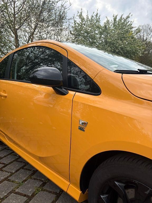 Second-hand Opel Corsa Edition 101 CP (74 kW) 2016 Portocaliu Hatchback