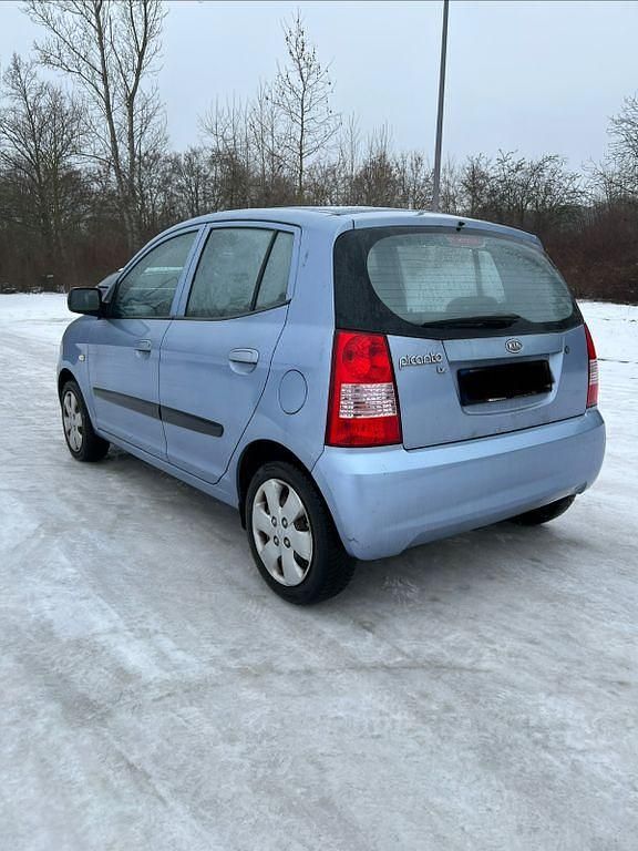 Gebraucht Kia Picanto LX 65 PS (47 kW) 2005 Silber Kleinwagen
