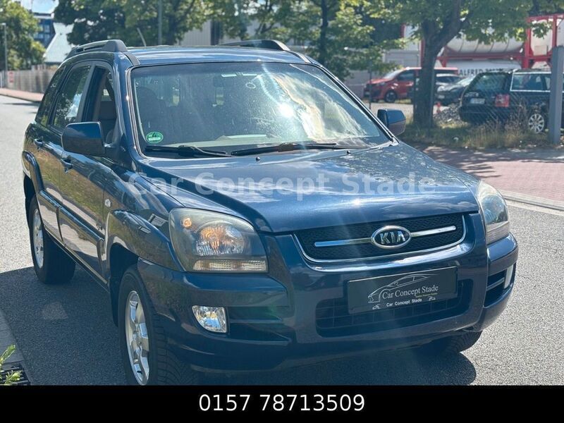 Blau Gebraucht 2009 Kia Sportage LX SUV | 4.490 € (Fairer Preis) - Bild 1/4