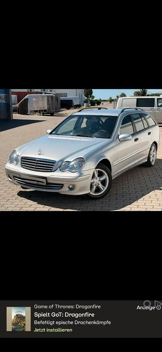 Gebraucht Mercedes C180 Classic 143 PS (105 kW) 2006 Silber Kombi