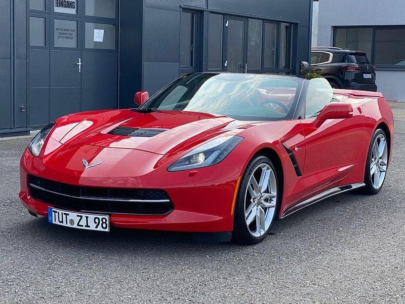 Gebraucht Corvette C7 466 PS (342 kW) 2016 Rot Cabrio