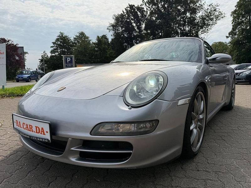 Silber Gebraucht 2006 Porsche 911 Carrera S Cabriolet Cabrio | 46.000 € (Etwas zu teuer) - Bild 1/4