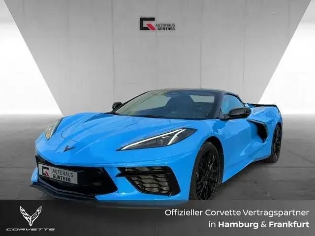 Rapid blue (blau) Gebraucht 2024 Corvette C8 Cabrio | 109.990 € (Fairer Preis) - Bild 1/4