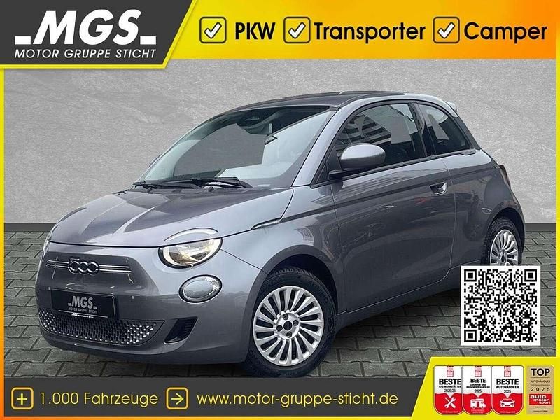 Mineral grau (met.lack.) Gebraucht 2022 Fiat 500e Action Kleinwagen | 11.870 € (Superpreis) - Bild 1/4