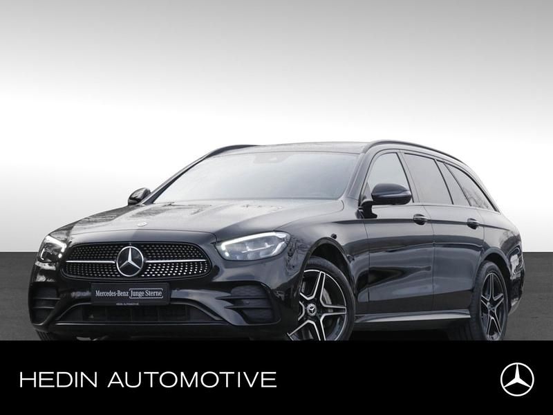 Schwarz Gebraucht 2022 Mercedes E300 AMG Kombi | 37.390 € (Fairer Preis) - Bild 1/4