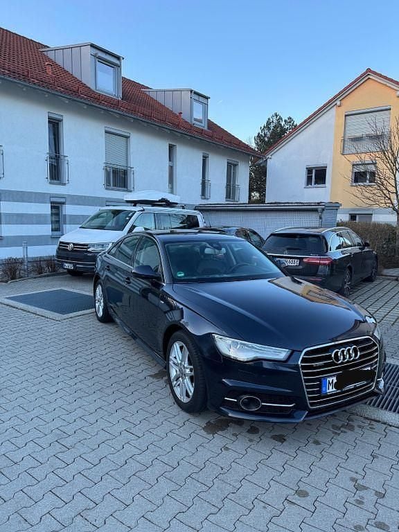 Blau Gebraucht 2015 Audi A6 Limousine | 17.200 € (Superpreis) - Bild 1/4