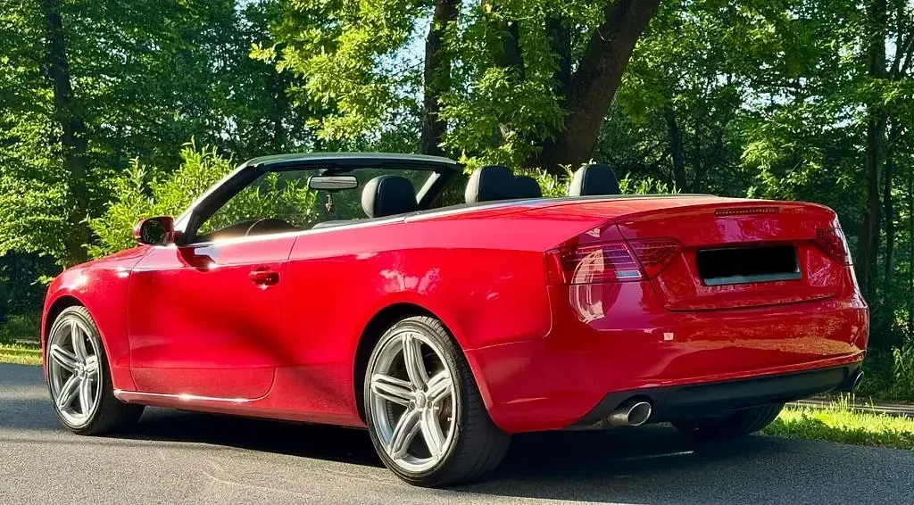 Gebraucht Audi A5 Cabriolet S-Line 245 PS (180 kW) 2014 Rot Cabrio