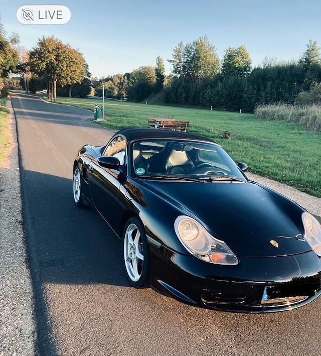 Gebraucht Porsche Boxster 228 PS (167 kW) 2003 Schwarz Cabrio