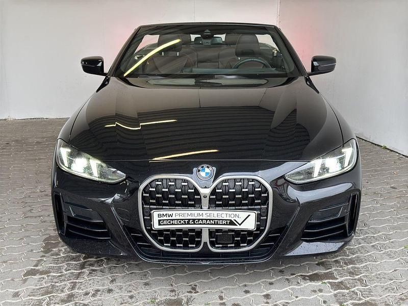 Schwarz Gebraucht 2025 BMW 430 Cabriolet M Sport Cabrio | 53.840 € (Etwas zu teuer) - Bild 1/4