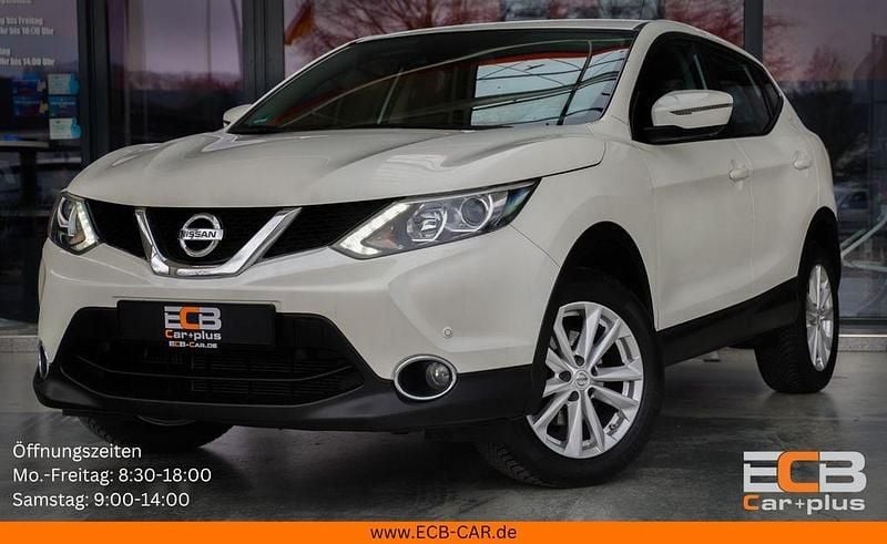 Weiß Gebraucht 2016 Nissan Qashqai Acenta SUV | 10.890 € (Guter Preis) - Bild 1/4